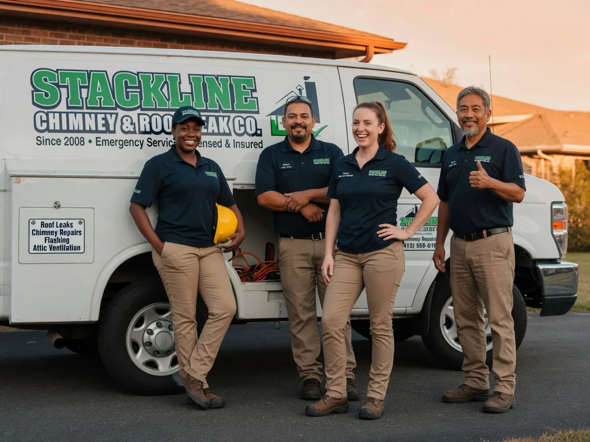Chimney flashing repair company in Crescent, IA